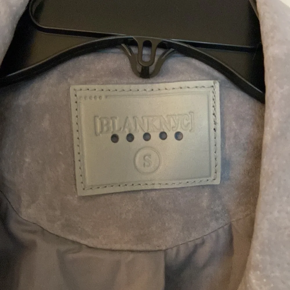 Blank NYC Suede Moto Jacket Size Small - Picture 3 of 4